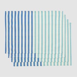 N•W•T Katie Kime Two-Toned Eco Friendly Placemats